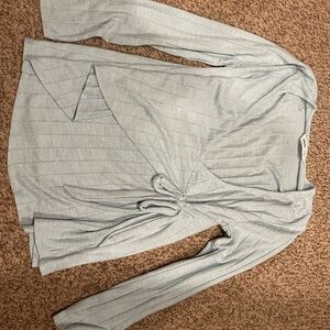 Long sleeve maternity thin sweater